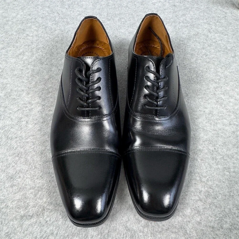 Florsheim Carino Men's Size 7N Oxford Dress Shoes Black Cap Toe Lace Up